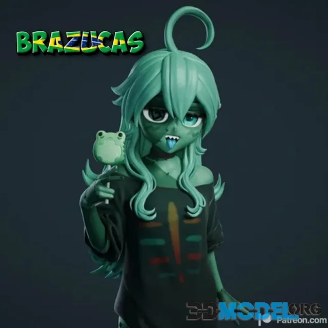 Zombie Girl Sinuuki – Printable