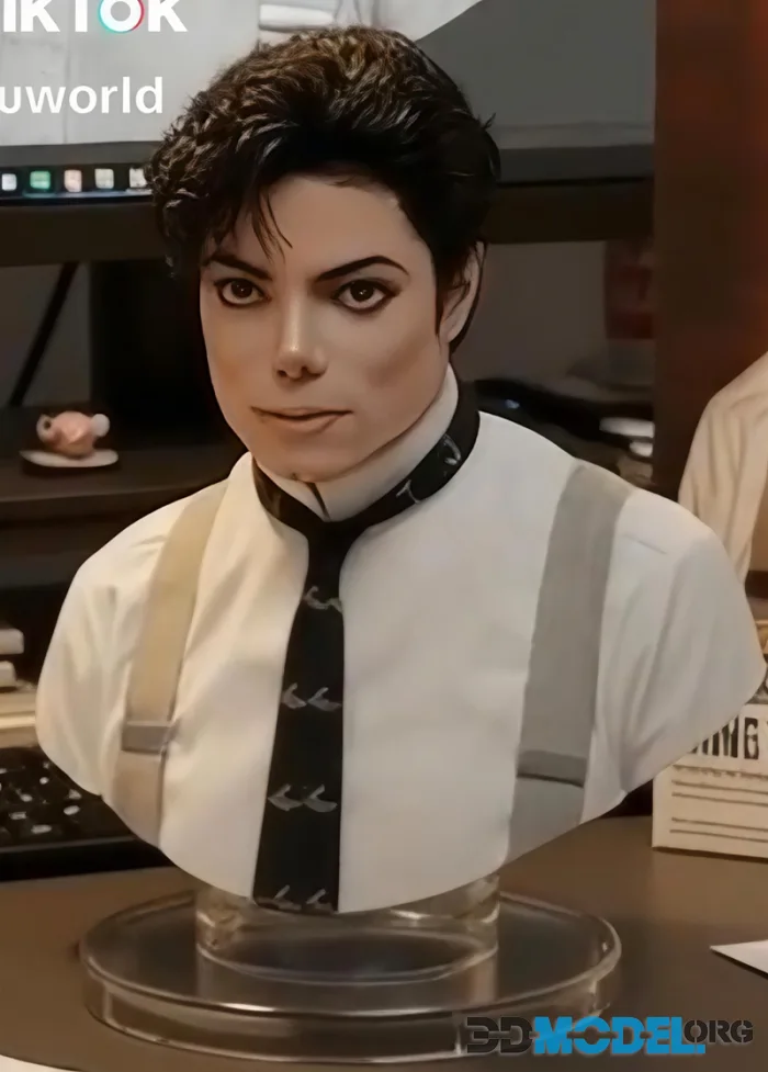 Michael Jackson bust – Printable
