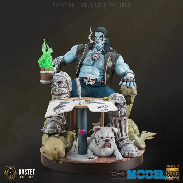 Bastet Figures - Lobo – Printable