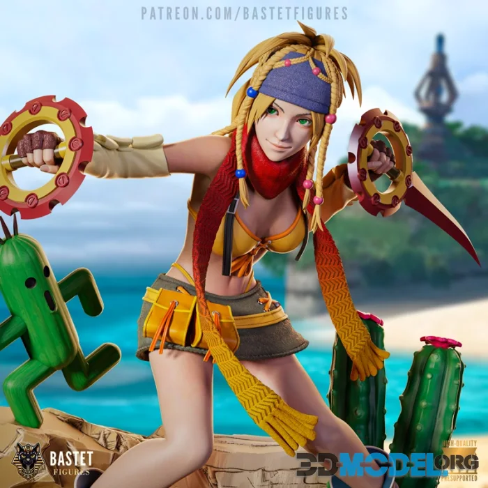 Bastet Figures - Final Fantasy - Rikku – Printable