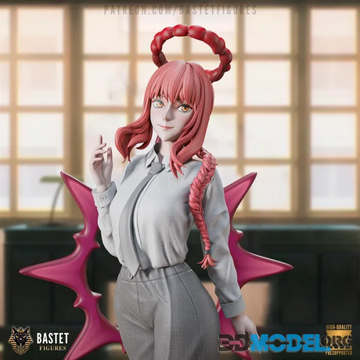 Bastet Figures - Makima - Chainsaw Man – Printable