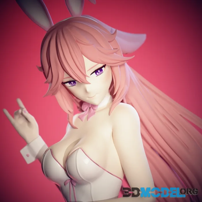 Genshin Impact - Bunny Yae Miko - EggmaStudios – Printable