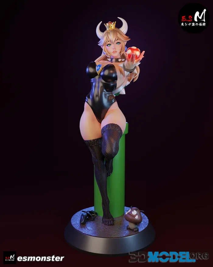 E.S Monster - Bowsette – Printable
