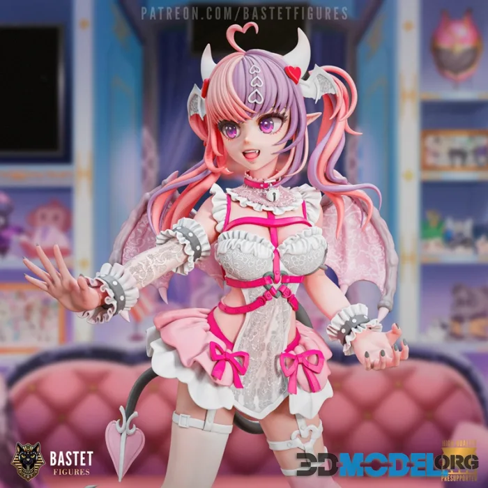 Bastet Figures - VShoujo - Ironmouse – Printable