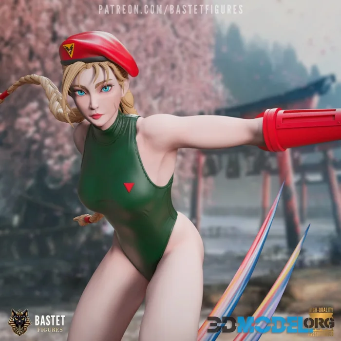 Bastet Figures - Street Fighter - Cammy White – Printable