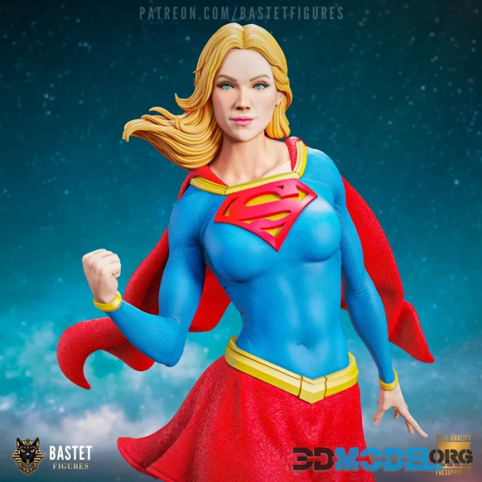 Bastet Figures - Supergirl – Printable