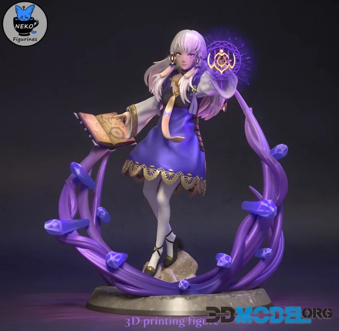Neko Figurines - Lysithea (F.E Three-Houses) – Printable