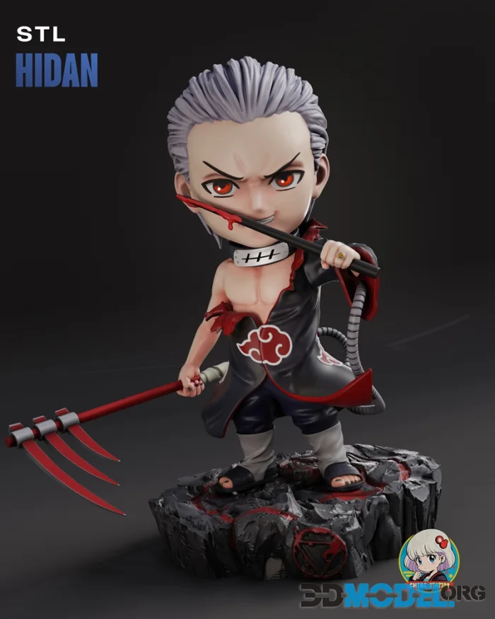 Chibi Station - Hidan - Naruto Shippuden – Printable