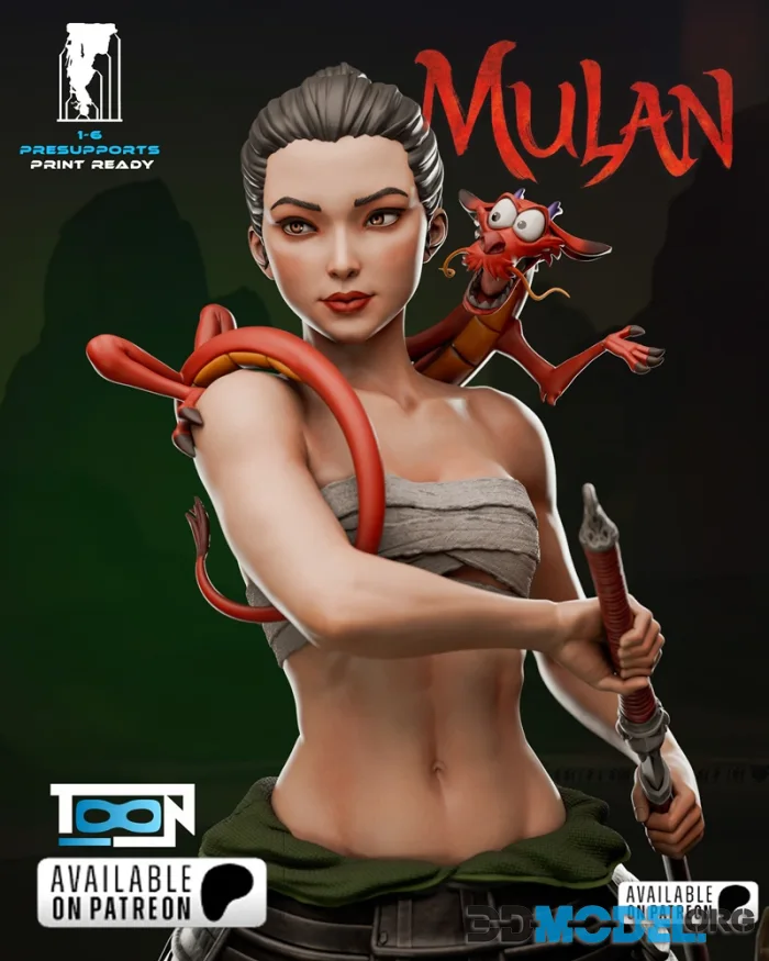 Toon Studios - Mulan – Printable