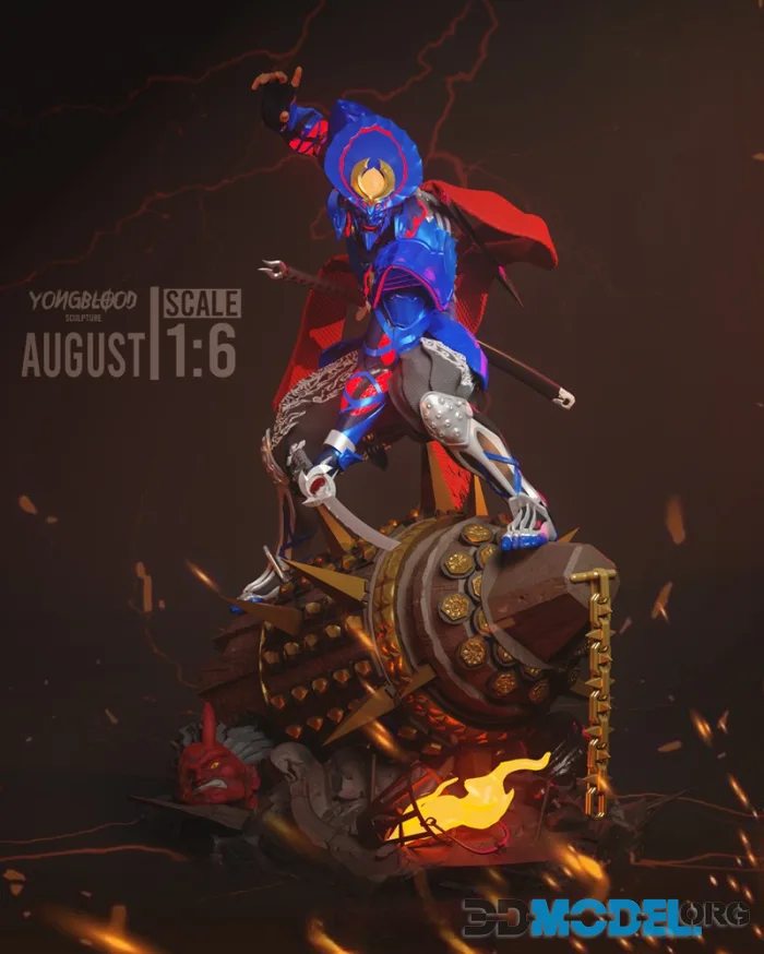 Yongblood Sculpture - Yoshimitsu - Tekken – Printable