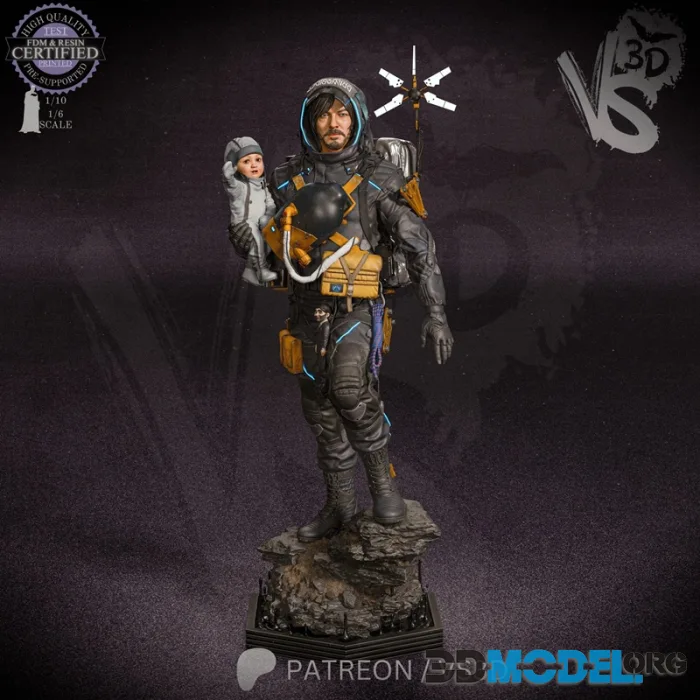 VS3D - Death Stranding - Sam Porter Bridges – Printable