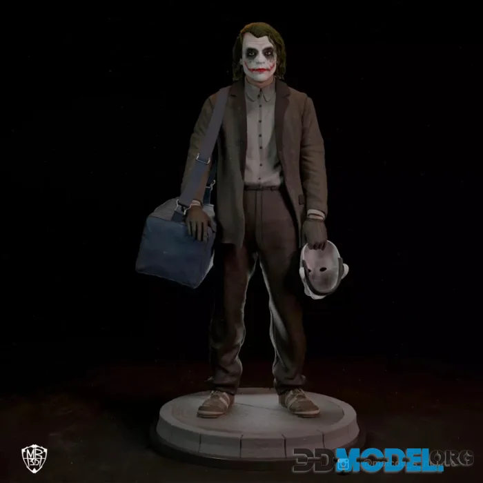 VS3D - The Joker (Heath Ledger) - DC Comics – Printable