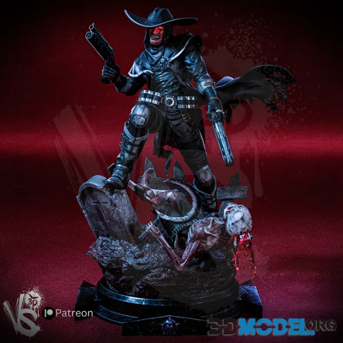 VS3D - Jericho Cross - Darkwatch Curse Of The West – Printable