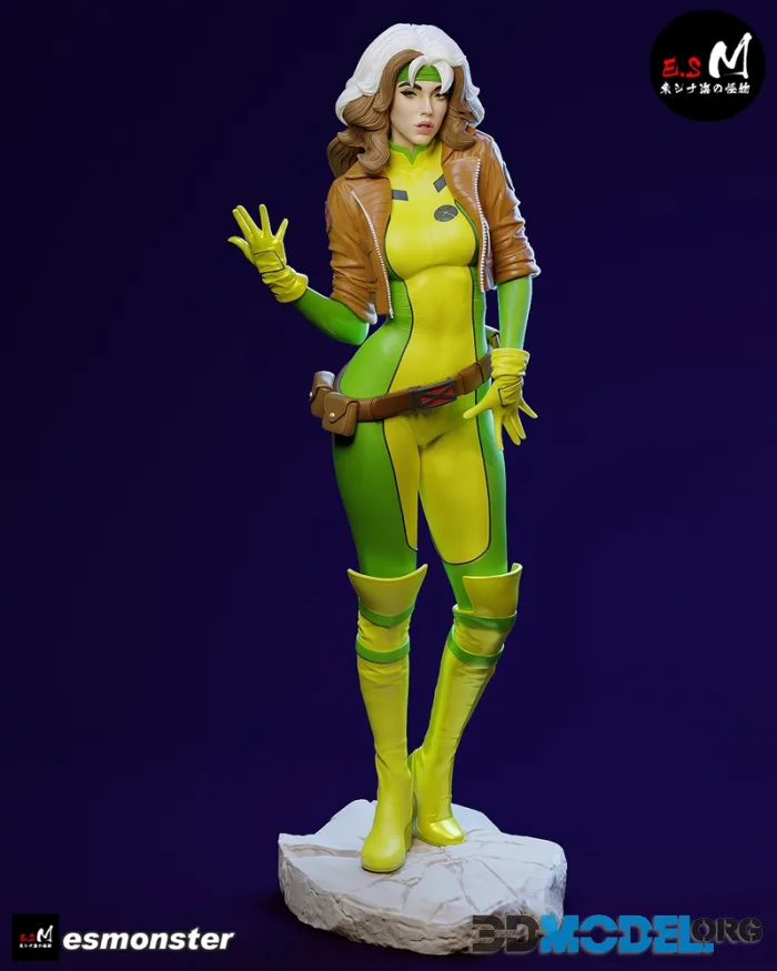 E.S Monster - Xmen - Rogue – Printable