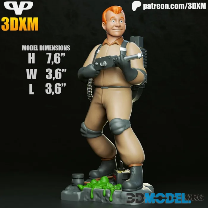 3DXM - Ray Stantz – Printable