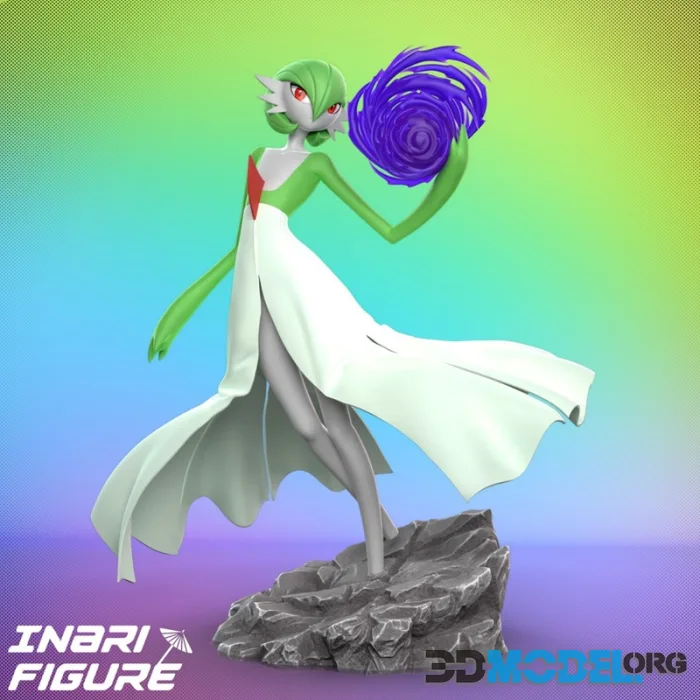 Inari Figure - Gardevoir - Pokemon – Printable