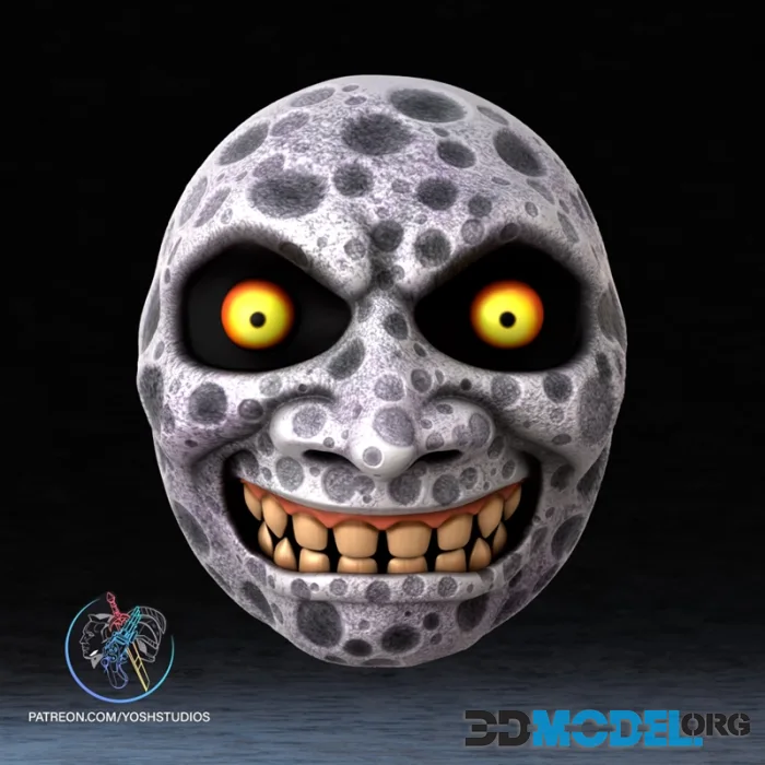 Majora Moon Mask – Printable
