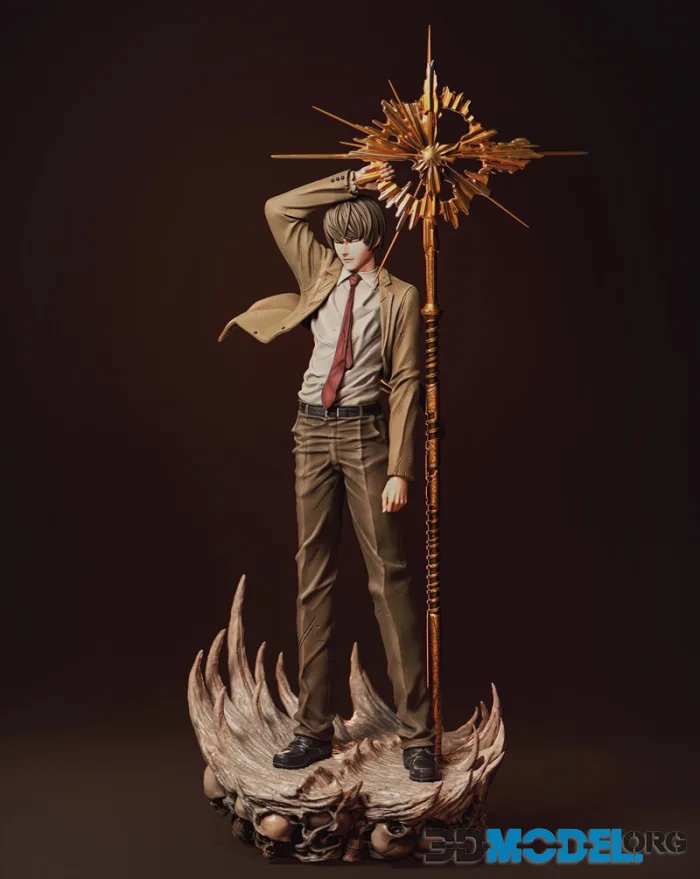 CA 3D Studios - Light Yagami – Printable