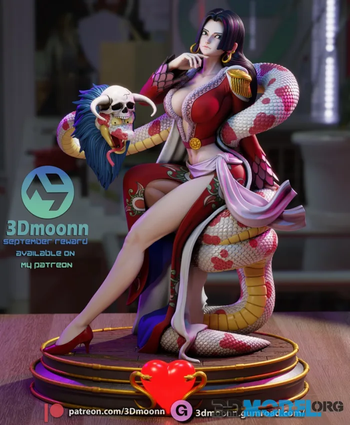 3Dmoonn - One Piece - Boa Hancock – Printable