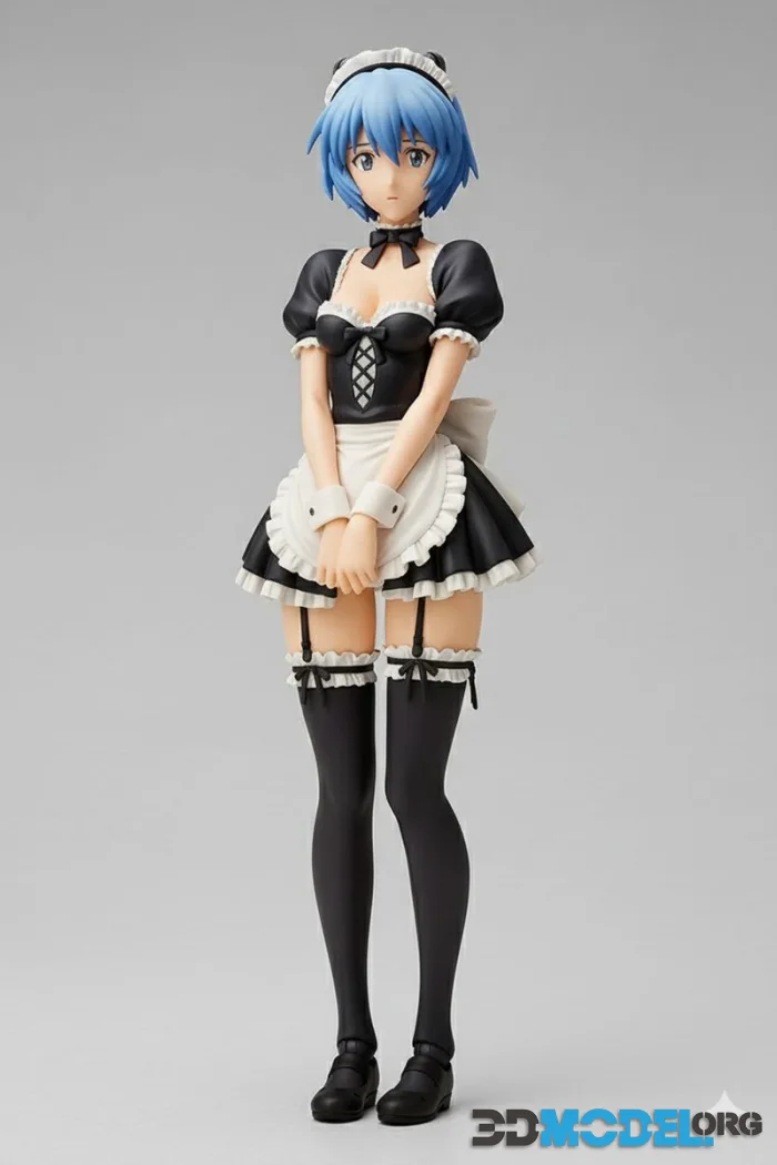 Rei Ayanami Maid – Printable