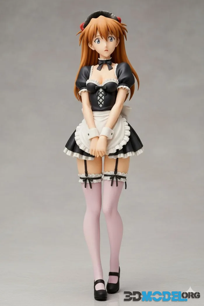 Asuka Maid – Printable