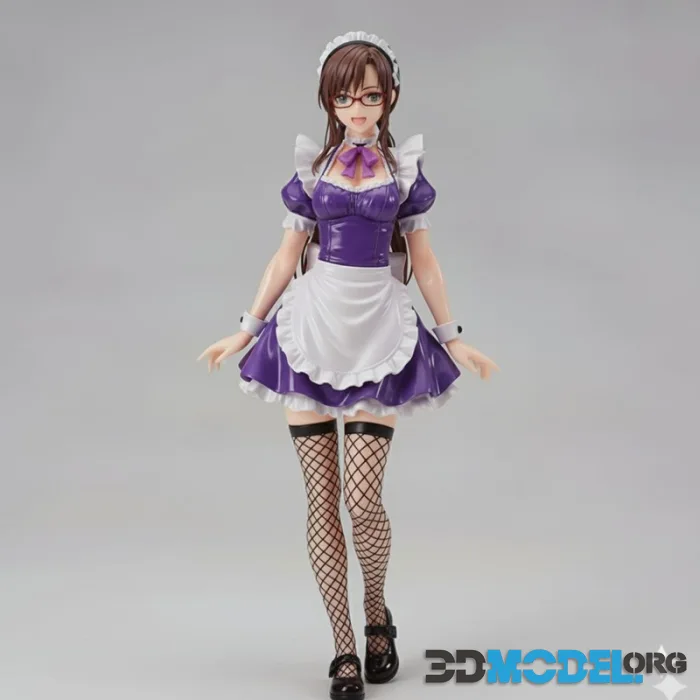 Mari Makinami Maid – Printable