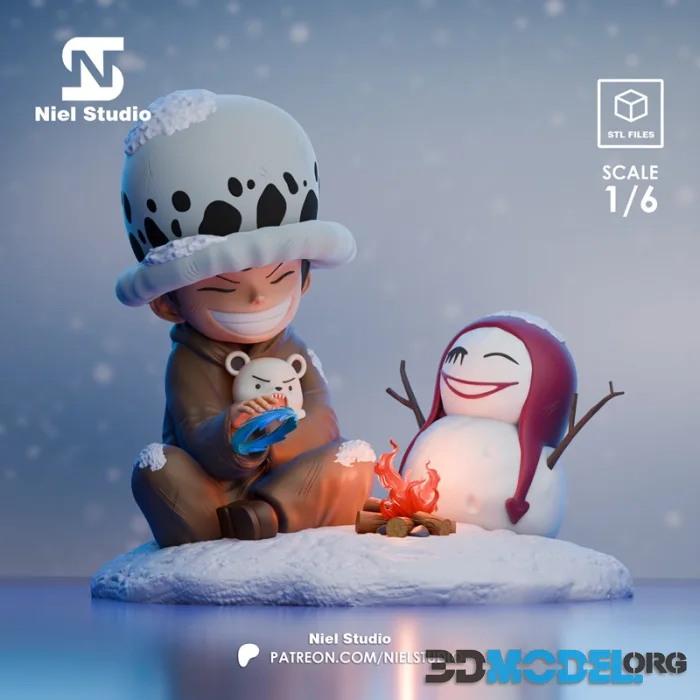 Niel Studio - Trafalgar Law Kid – Printable