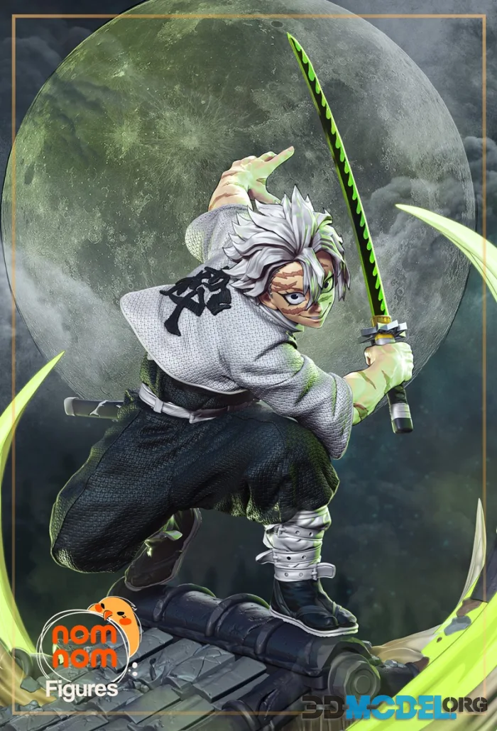 Nomnom Figures - Sanemi Demon Slayer – Printable