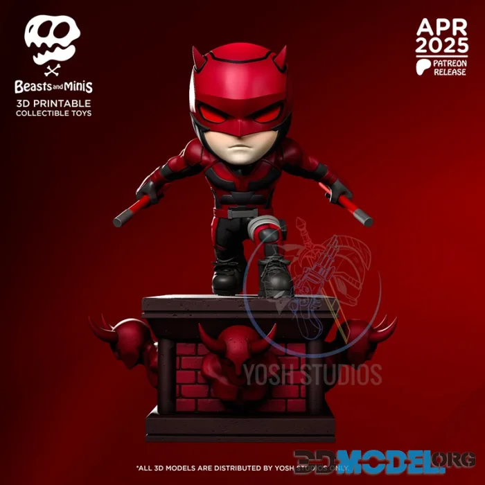 Daredevil Mini - Beasts and Minis – Printable
