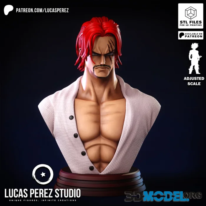 Lucas Perez - Shanks Bust – Printable