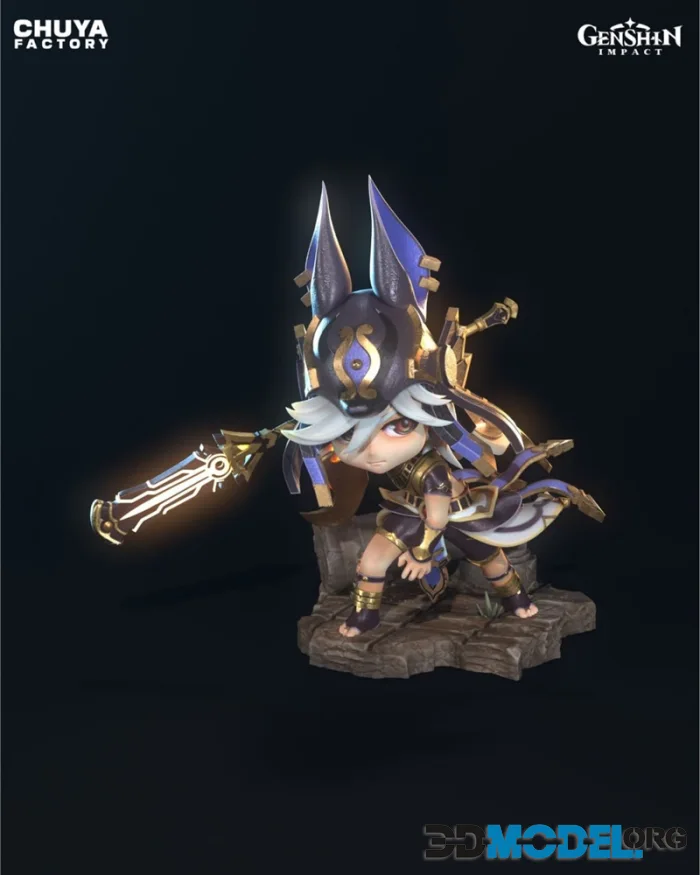 Chuya Factory - Cyno Chibi – Printable