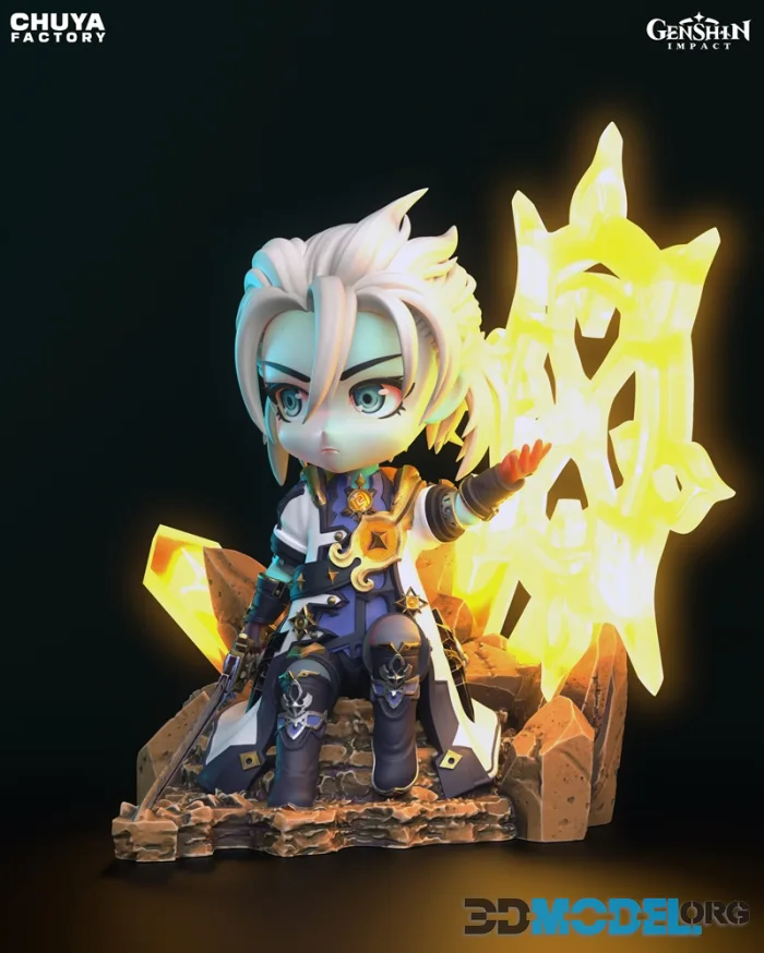 Chuya Factory - Albedo Chibi – Printable