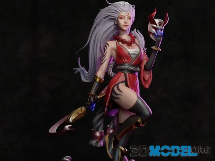 CA 3D Studios - Blood Moon Diana – Printable