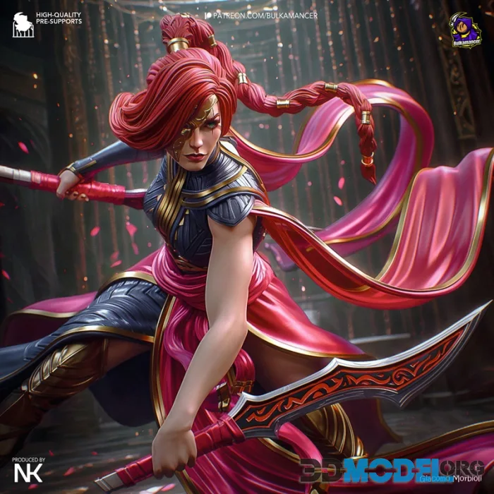 Bulkamancer Sculpts - Katarina (League of Legends) – Printable