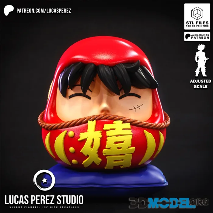 Lucas Perez - Daruma Luffy – Printable