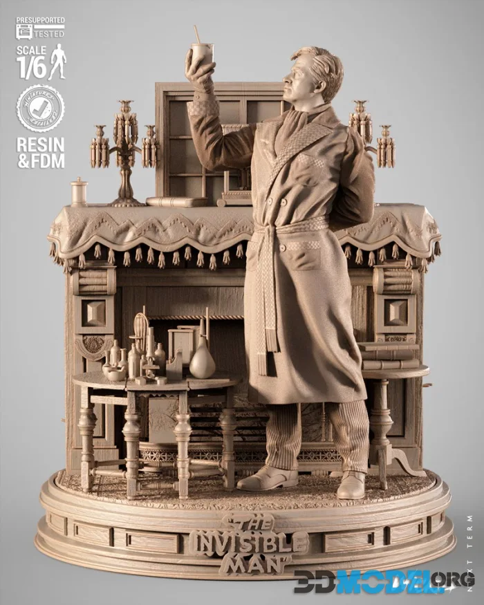 Wicked - Invisible Man Sculpture – Printable
