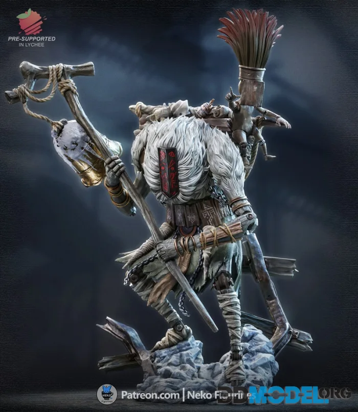Neko Figurines - Expedition 33 - Monoco – Printable