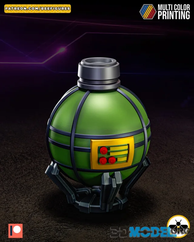 Bee Figures - Special Grenade – Printable