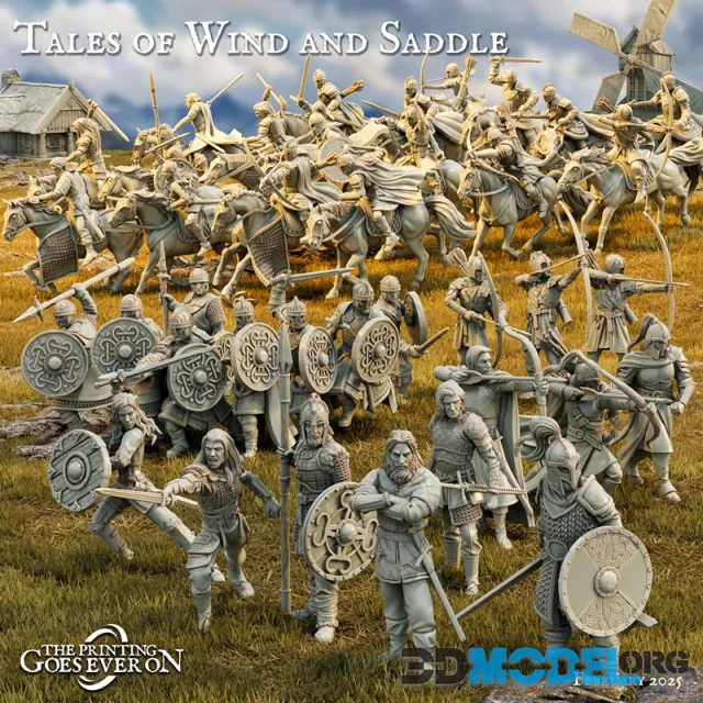 The Printing Goes Ever On - Tales of Wind and Saddle February 2025 – Printable