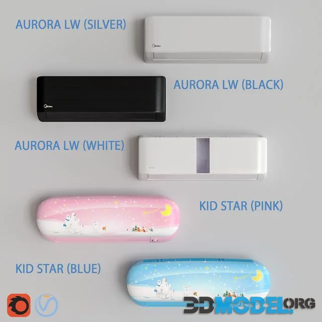 Air Conditioners Midea - Aurora and Kids Star