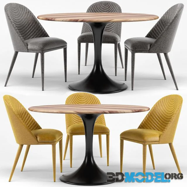 Amarelo Chair, Thor Dining Table