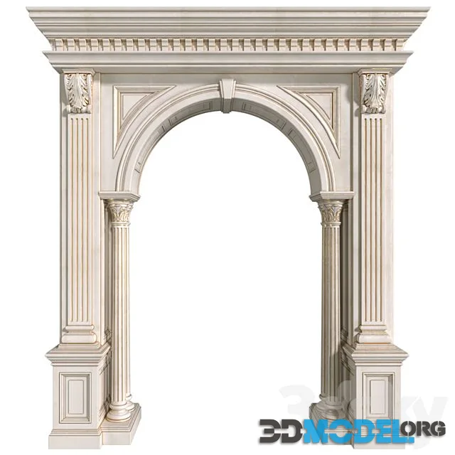Arch in Classic Style Arched Interior Doorway