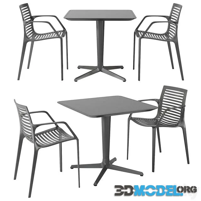 Artform Urban Terrace Life Chipman outdoor dining set