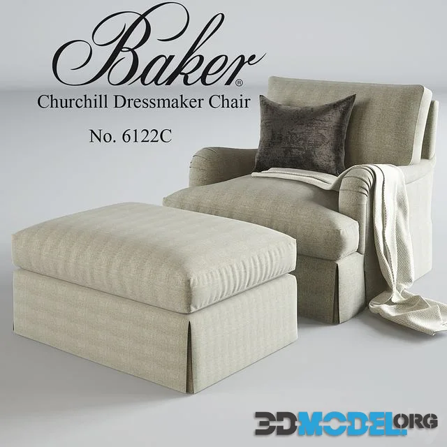 Baker_ Churchill Dressmaker Chair No. 6122C