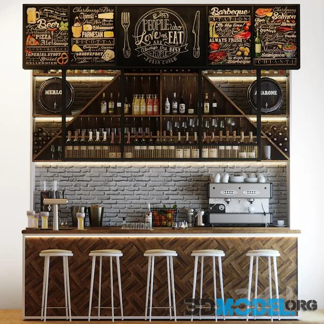 Bar counter 2