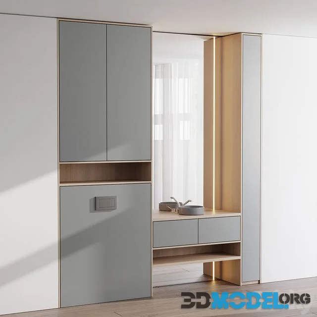 Bathroom furniture by Faucet Bathroom Mina set 68