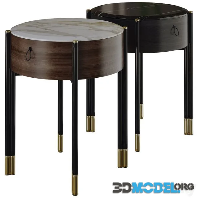bayus tondo night table by porada