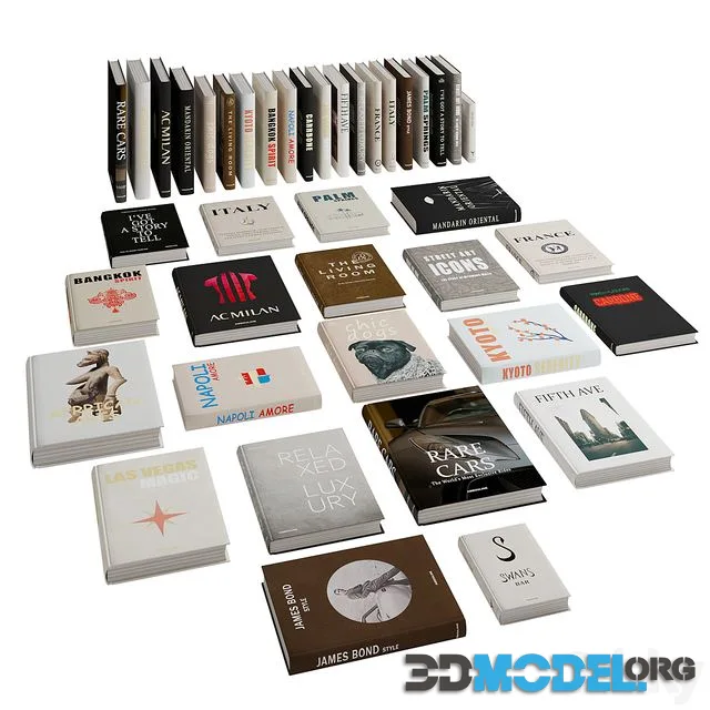 Book Collection 02-Assoulin Coffee Table Books