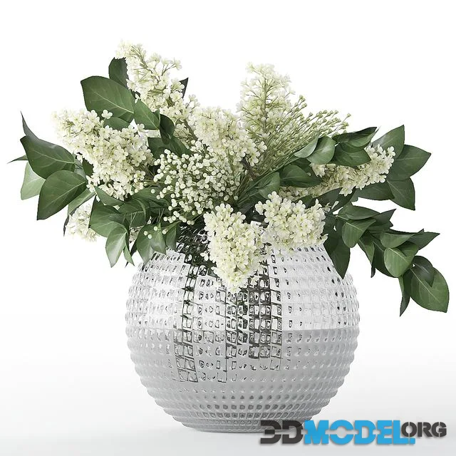 Bouquet of flowers in a vase 61