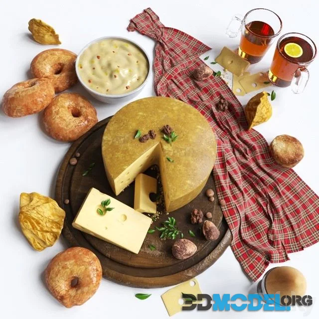 Breakfast Set with cheese